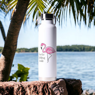 Bouteille D'eau Enterrement de vie de jeune fille Flamingo Je suis