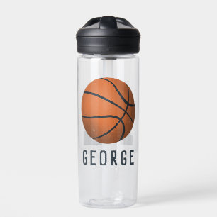 Bouteille D'eau Entraîneur de basket-ball moderne et sportif