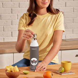 Bouteille D'eau Entreprise élégante   Mocha Mousse   Personnalisé