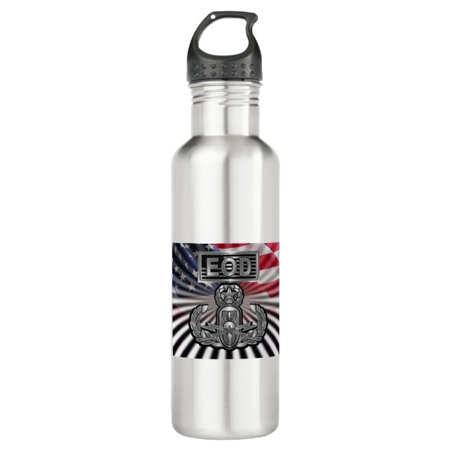 Bouteille D'eau "EOD Master Blaster" Cadeau commémoratif (Devant)