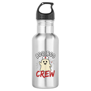 Bouteille D'eau Équipage Boo Boo Halloween Infirmière Fantôme Desi