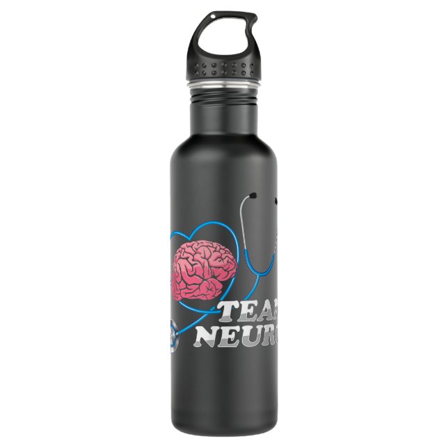 Bouteille D'eau Équipe Neuro Neurochirurgien Neurologie Neurochiru (Devant)
