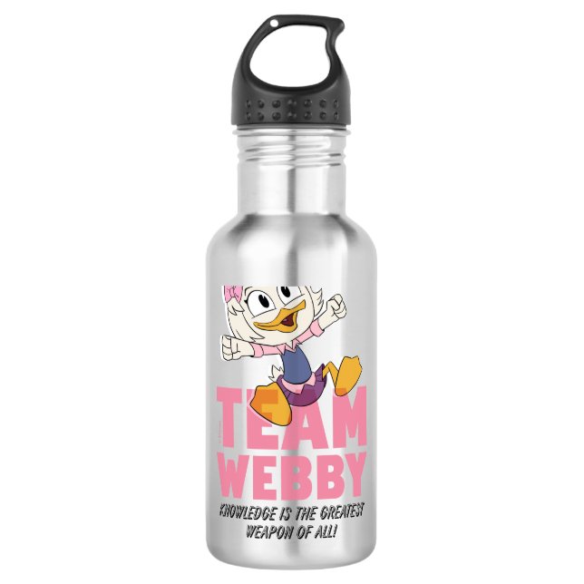 Bouteille D'eau Équipe Webby (Devant)