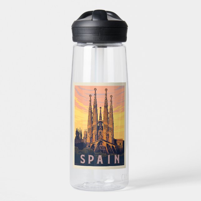 Bouteille D'eau Espagne | Familia Sagrada (Avant)