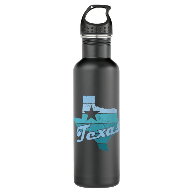 Bouteille D'eau État américain du Texas (Devant)