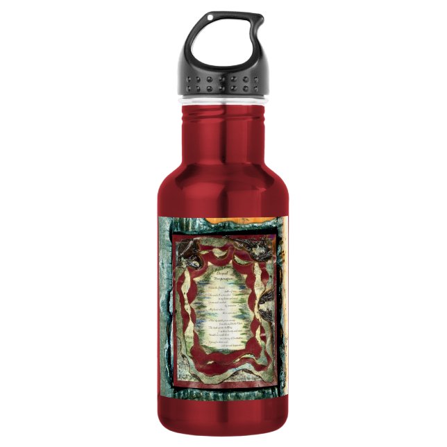 Bouteille d'eau éternelle de désespoir (Devant)