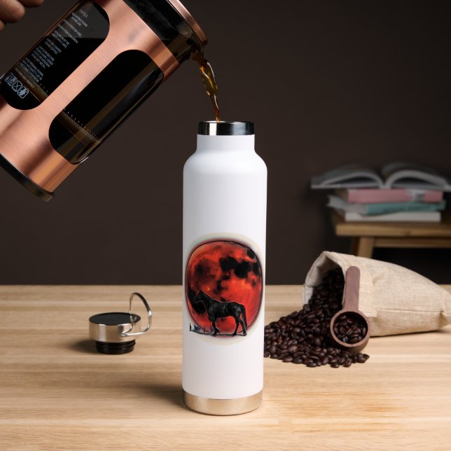 Bouteille D'eau Explorez Votre Force (Café (pivoté))