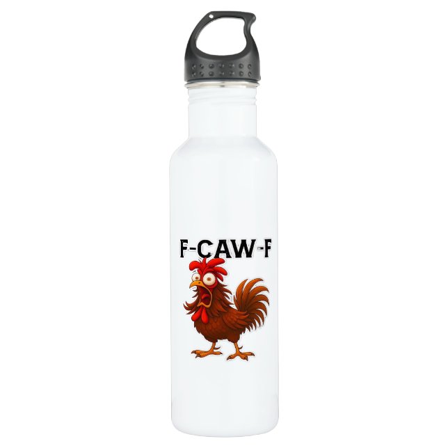 Bouteille D'eau F-Caw-F Chicken Classic (Devant)