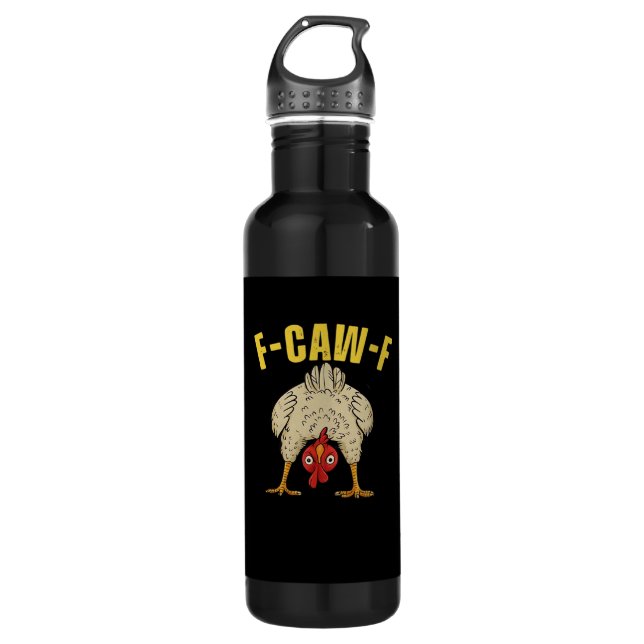 Bouteille D'eau F-Caw-F-Chicken Essential Art Graphic (Devant)