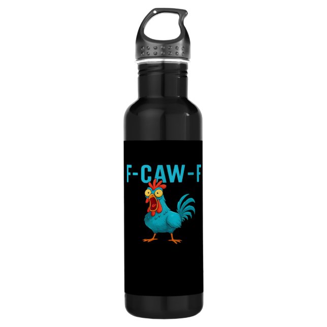 Bouteille D'eau F-Caw-F-Chicken Essential Classic Style (Devant)