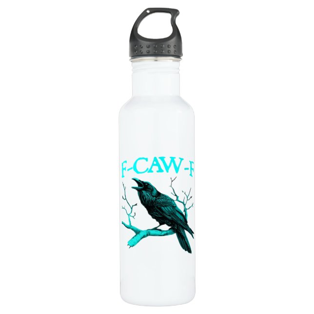 Bouteille D'eau F-Caw-F Classic Funny Trendy (Devant)