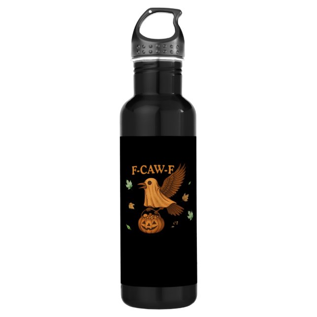 Bouteille D'eau F-Caw-F Halloween Retro Classic (Devant)