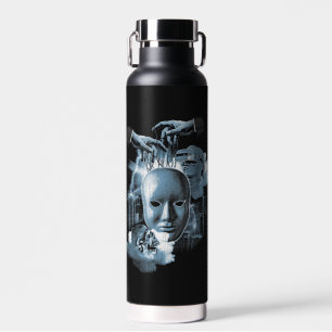 Bouteille D'eau Faceless - Techno-Goth Streetwear Design