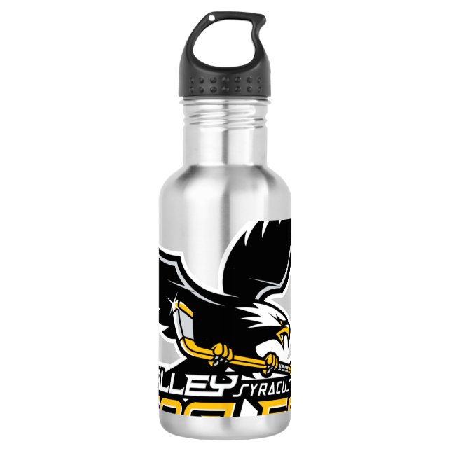 Bouteille d'eau faite sur commande (24 onces), (Devant)