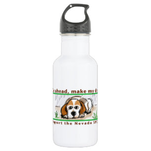 Bouteille D'eau Faites à mon appui de jour le NSPCA !