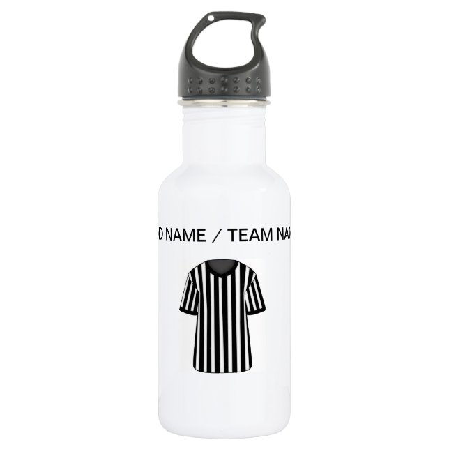 BOUTEILLE D'EAU FAVEURS D'ARBITRE (Devant)