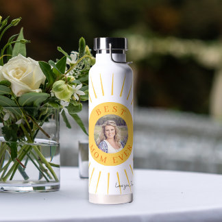 Bouteille D'eau Fête des Mères meilleure maman jamais personnalisé