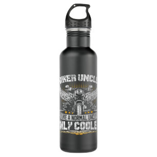 Bouteille D'eau Fête des pères moto moto moto Uncle pour les pères