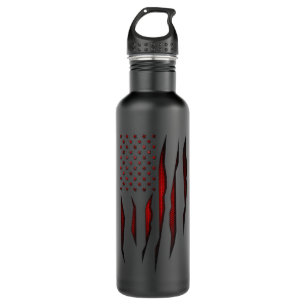 Bouteille D'eau Fibre de carbone rouge Onyx American Flag.png