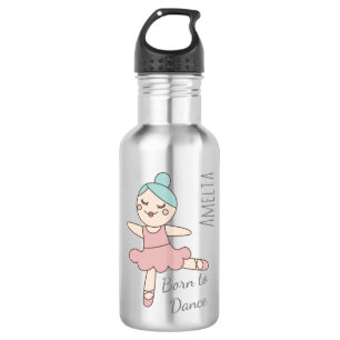 Bouteille D'eau Fille danseuse de ballet personnalisée