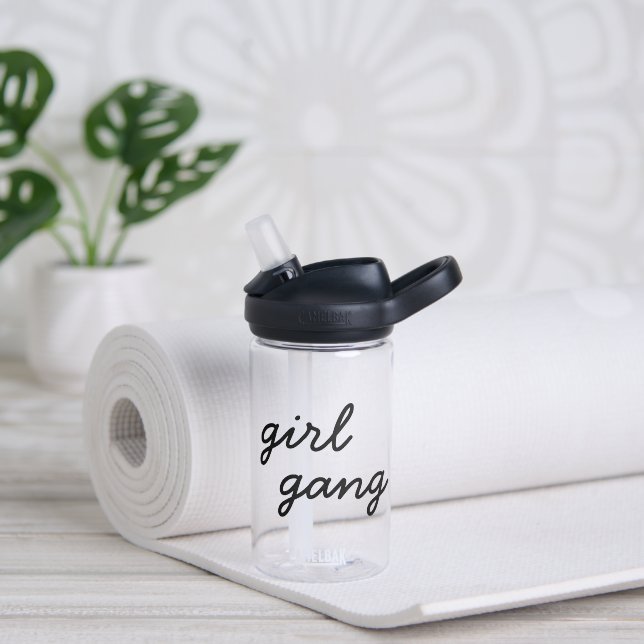 Bouteille D'eau fille gang mignon moderne féministe script de puis (Gauche)