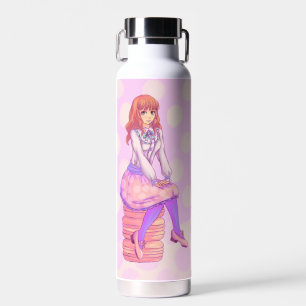 Bouteille D'eau Fille Macaron rose