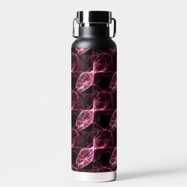 Bouteille D'eau Fille Punk Rock Rose Energy Waves (Avant)