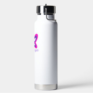 Bouteille d'eau fillette évoluée