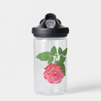 Bouteille D'eau Flacon d'eau de rose rose