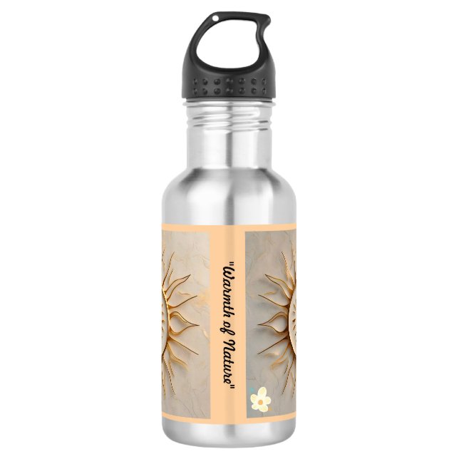 Bouteille D'eau "Flare solaire" (Devant)