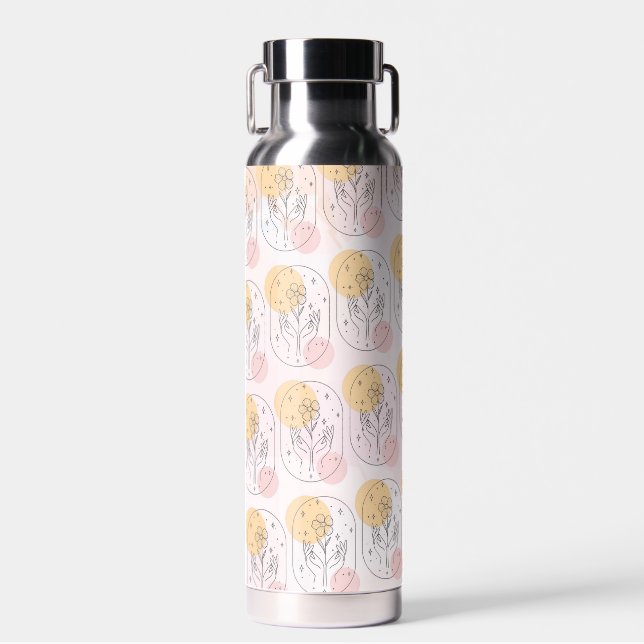 Bouteille D'eau Fleur (Avant)