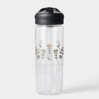 Bouteille D'eau Fleurs