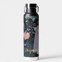 Fleurs d'art vintage Filles Lanterne en Dusk Monog