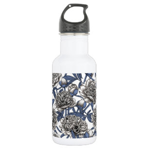 Bouteille D'eau Fleurs de cendres blanches