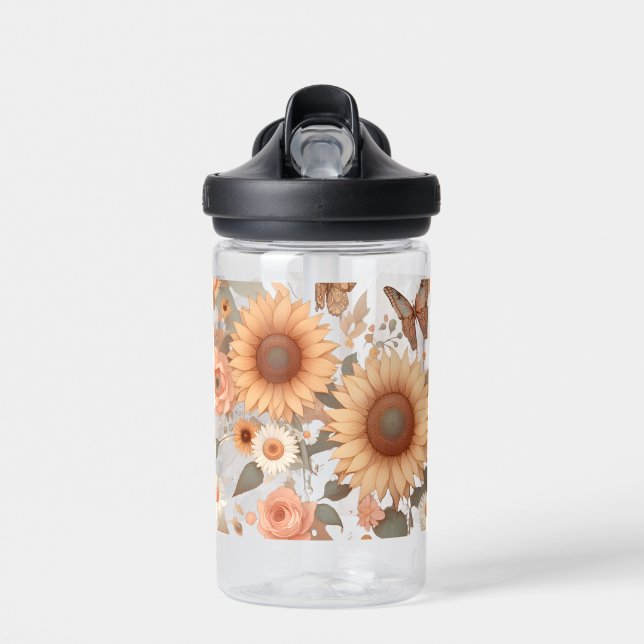 Bouteille D'eau Floral (Avant)