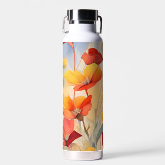 Bouteille D'eau Floral