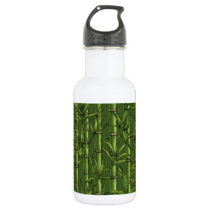 Bouteille D'eau Forêt de bambou en vert
