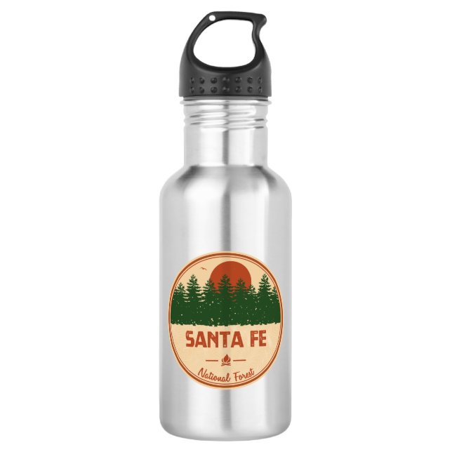 Bouteille D'eau Forêt nationale de père Noël Fe (Devant)