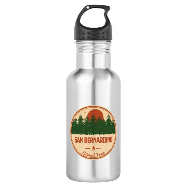 Bouteille D'eau Forêt nationale de San Bernardino (Devant)