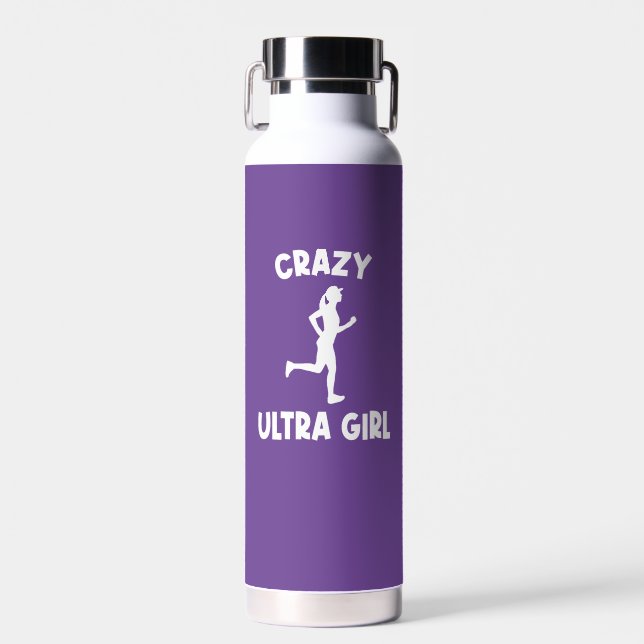 Bouteille D'eau Fou Ultra Running Girl (Avant)