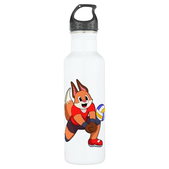 Bouteille D'eau Fox at Volleyball Sports (Devant)
