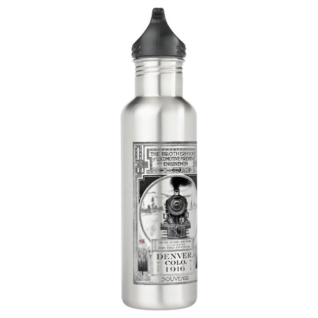 Bouteille D'eau Fraternité des pompiers et des ingénieurs de locom (Droite)