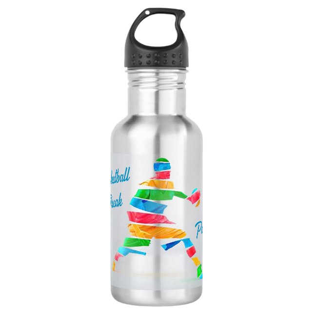 Bouteille d'eau Freak de basket personnalisée (Devant)