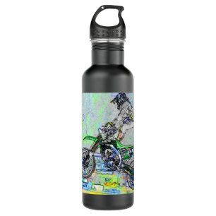 Bouteille D'eau Freestyle Stuntman - Motocross Rider