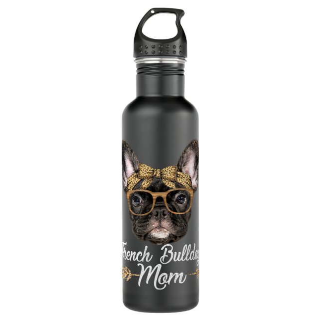 Bouteille D'eau French Bulldog Frenchie Dog Womens mignonne French (Devant)