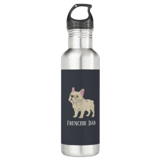 Bouteille D'eau Frenchie Dad