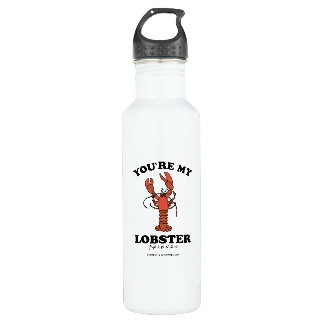 Bouteille D'eau FRIENDS™| Tu es mon homard (Devant)