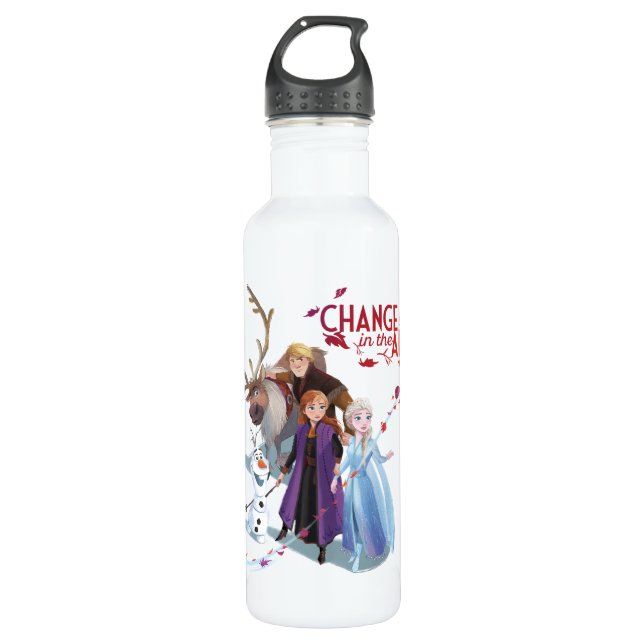 Bouteille D'eau Froid 2 : Anna, Elsa & Friends | Modifier (Devant)