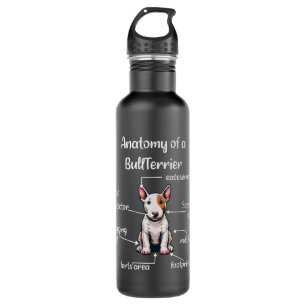 Bouteille D'eau Funny Bull Terrier Chien