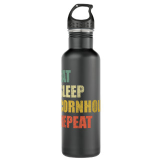 Bouteille D'eau Funny Eat Sleep Cornhole Repeat